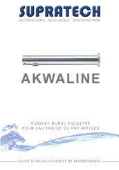 Supratech AKWALINE RES-143 Guide D'installation Et De Maintenance