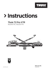 Thule 9035XTR Instructions