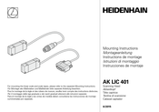 HEIDENHAIN AK LIC 401 Instructions De Montage