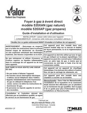 Miles Industries Valor 535XAP Guide D'installation Et D'utilisation