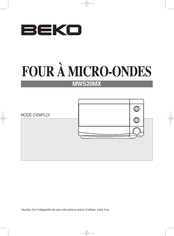 Beko MWS20MX Mode D'emploi