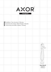 Hansgrohe Axor Starck 10456 1 Série Instructions De Montage / Mode D'emploi / Garantie