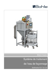 Bohle Sedimentor 0.3 Mode D'emploi