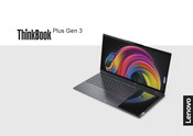 Lenovo ThinkBook Plus Gen 3 Mode D'emploi