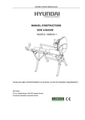 Hyundai HSBE401-1 Manuel D'instructions