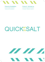 Quick Salt e-360 Instructions D'installation