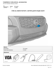 Volvo 31339994 Instructions D'installation