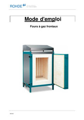 Rohde KR 500A Mode D'emploi