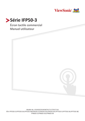 ViewSonic IFP5550-3B Manuel Utilisateur