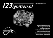 Albertronic 123ignition 123 ROVER-8-R-V Instructions De Montage