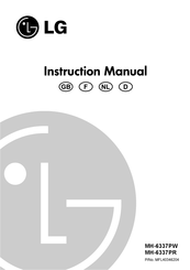 LG MH-6337PW Manuel D'instructions