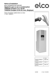 elco THISION COMPACT 13 B120 Notice D'installation