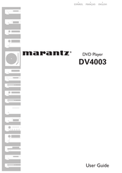 Marantz DV4003 Mode D'emploi