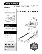 Pro-Form PFTL14018.1 Manuel De L'utilisateur