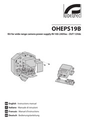 Videotec OHEPS19B Manuel D'instructions