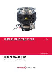 Pfeiffer Vacuum HIPACE 2300 IT Manuel De L'utilisateur