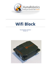 Humarobotics Wifi Block Version 1.0 Documentation Utilisateur