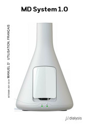 M dialysis MD System 1.0 Manuel D'utilisation