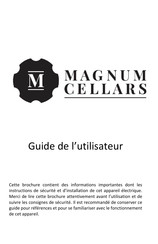 Magnum Cellars DS1-148RD Guide De L'utilisateur