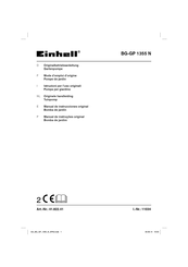 EINHELL BG-GP 1355 N Mode D'emploi D'origine