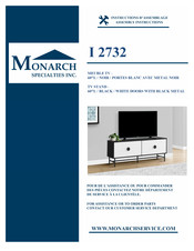 Monarch Specialties I 2732 Instructions D'assemblage