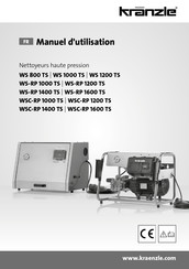 Kränzle WSC-RP 1000 TS Manuel D'utilisation