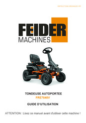 FEIDER Machines FRE7548V Guide D'utilisation