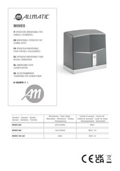 Allmatic MOVEO 600KG 120V Mode D'emploi