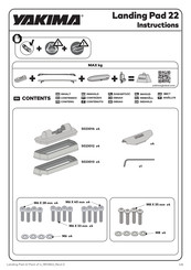 Yakima LANDING PAD 22 Instructions