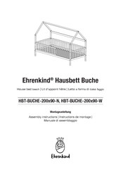 Ehrenkind HBT-BUCHE-200x90-W Instructions De Montage