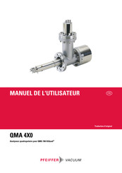 Pfeiffer Vacuum QMA 4X0 Manuel De L'utilisateur