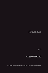 Lexus NX250 2022 Guide Rapide