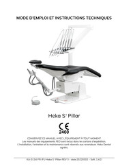 Heka Dental S plus Pillar Mode D'emploi