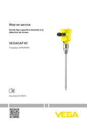 Vega CAP 63 Mise En Service