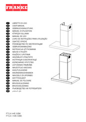 Franke FTLN I H45 X/BK Manuel D'utilisation