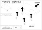 Jackson Grills KEYSTONE JKS550BLK-NG Instructions D'installation