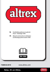 Altrex 3400 Serie Construction & Notice D'utilisation