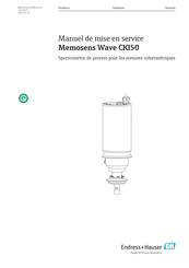 Endress+Hauser Memosens Wave CKI50 Manuel De Mise En Service