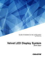 Christie Apex LED025-AL Guide D'installation Et De Configuration