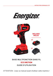 Energizer ECO MOTION Guide D'utilisation