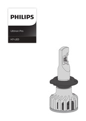 Philips Ultinon Pro H7-LED Manuel D'instructions