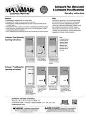 MaxxMar Safeguard Plus Instructions D'utilisation