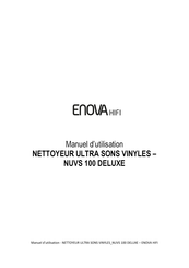 Enova HIFI NUVS 100 DELUXE Manuel D'utilisation