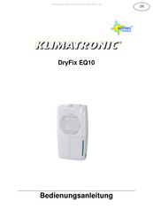 Suntec Wellness Klimatronic DryFix EQ10 Instructions D'utilisation