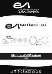 Evidence Acoustics 50TUBE-BT Manuel D'utilisation