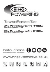 ring PowerSourcePro RINV1124 Manuel D'instructions