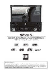 Dual XDVD1170 Manuel D'installation Et D'utilisation