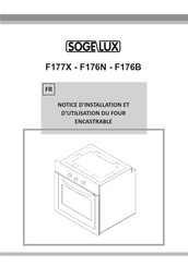 SOGELUX F176N Notice D'installation Et D'utilisation