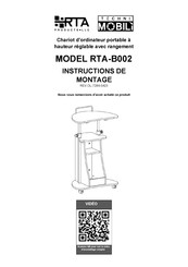 Techni Mobili RTA-B002 Instructions De Montage