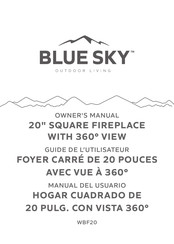 BLUE SKY WBF20 Guide De L'utilisateur